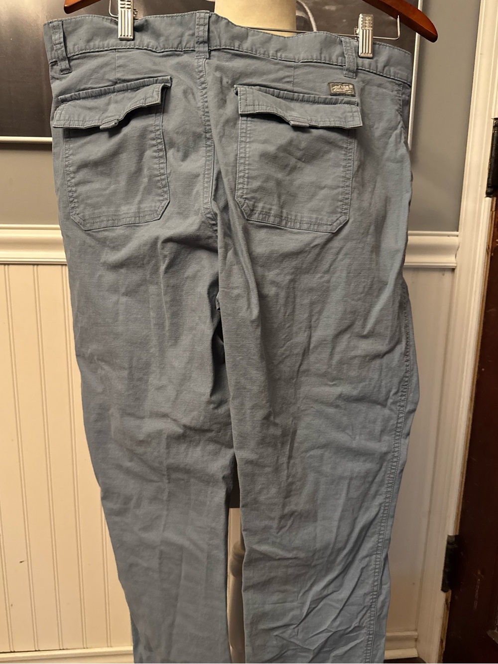 Eddie Bauer Women’s  Straight Ankle Utility Pants Blue Size 14